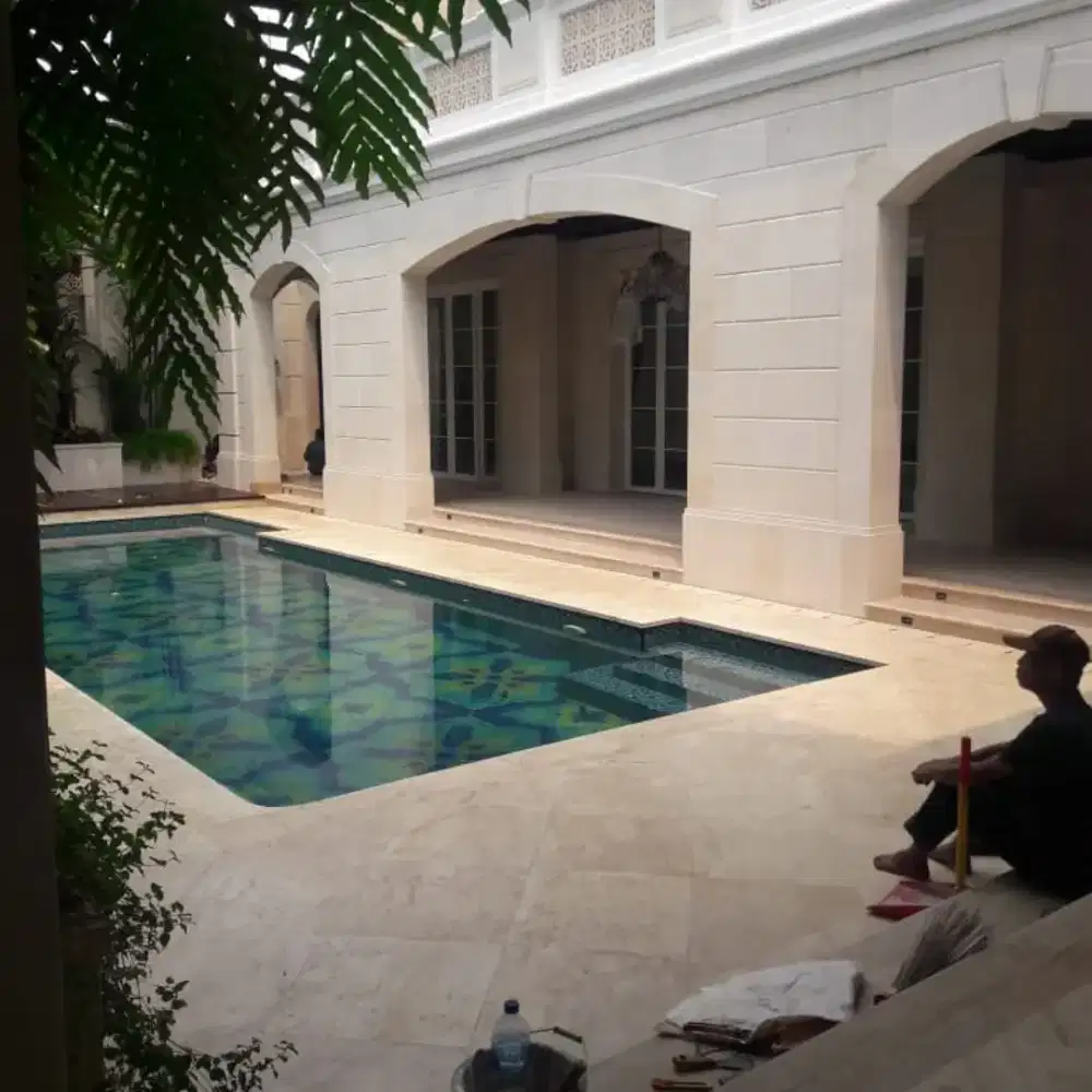 Tukang Pasang Marmer, Quadra, Granit. Kontraktor Bangun Rumah Mewah