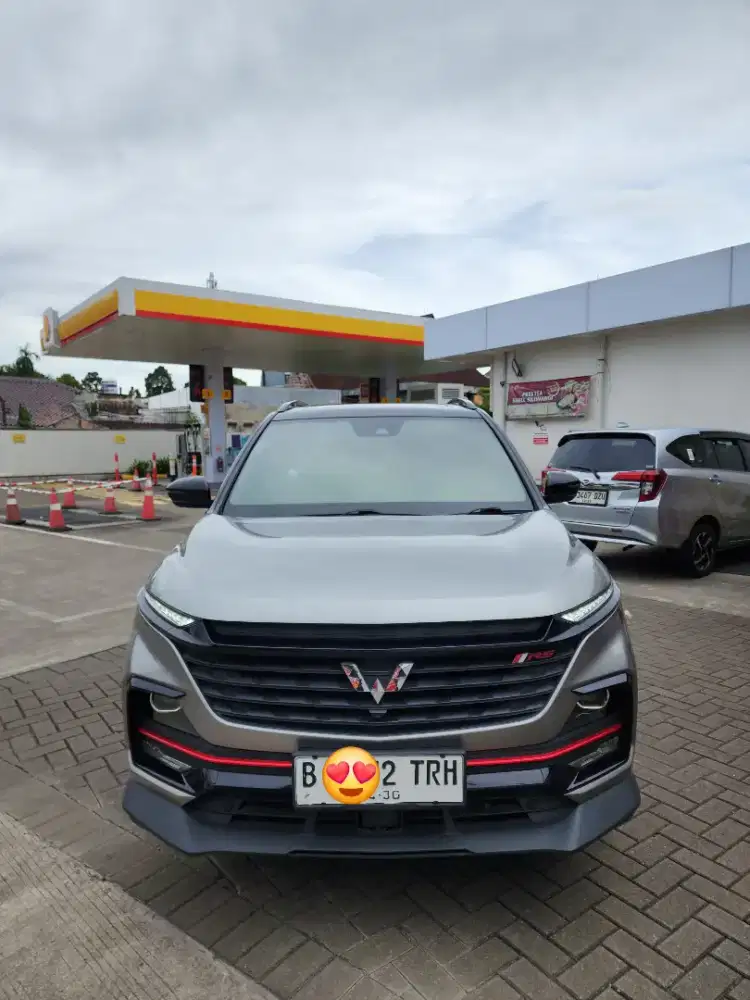 Wuling Almaz RS Pro 2021-7 Seater-Abu2-KM 60rb-Pajak Panjang 04/2027