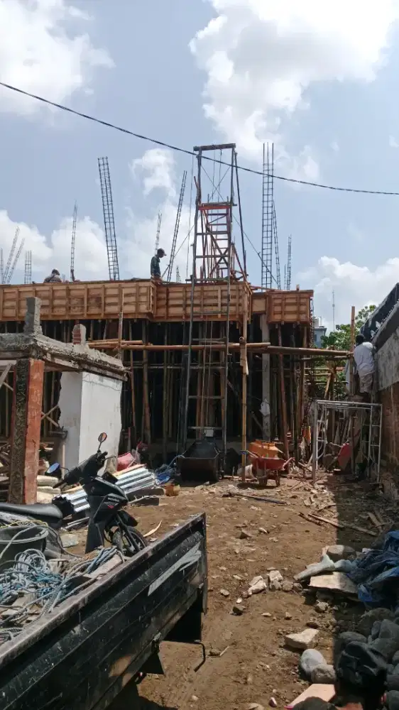 Jasa cor lantai, kolam, rabatan