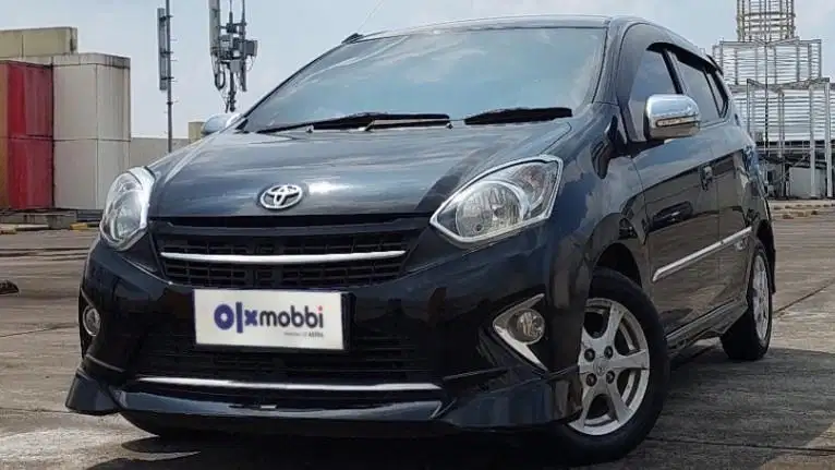 TDP 5,JT, Toyota Agya 1.0 G TRD Sportivo Bensin-AT Hitam 2017