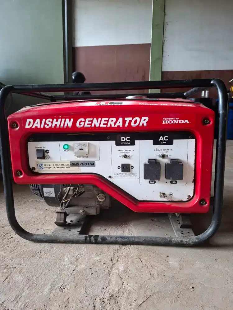 Mesin Genset Honda
