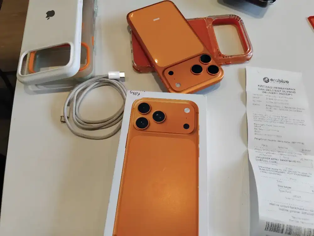 Iphone 17 promax rare colour neh..256gb ibox garansi on bh 100
