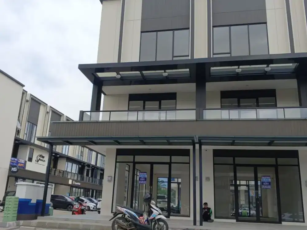 Ruko Sorrento Grande Hook Gandeng 3 Lantai Traffic Always Tinggi Strategis Gading Serpong