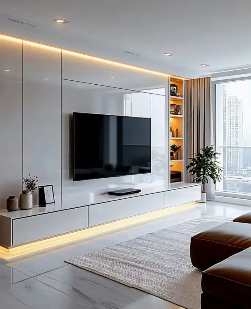 BACKDROP TV MINIMALIS MODERN