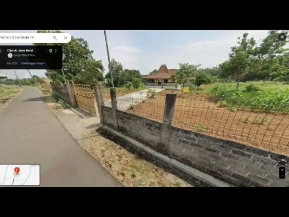 Dijual tanah dan bangunan joglo bogor