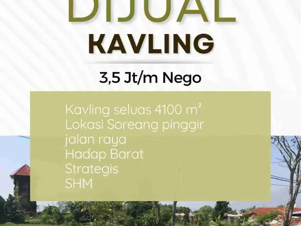 Jual kavling