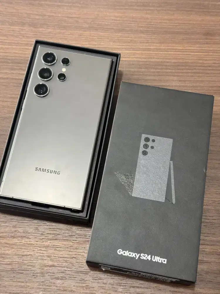 Samsung S24 Ultra 12/512GB, [ Titanium Black ] Garansi Resmi Sein.