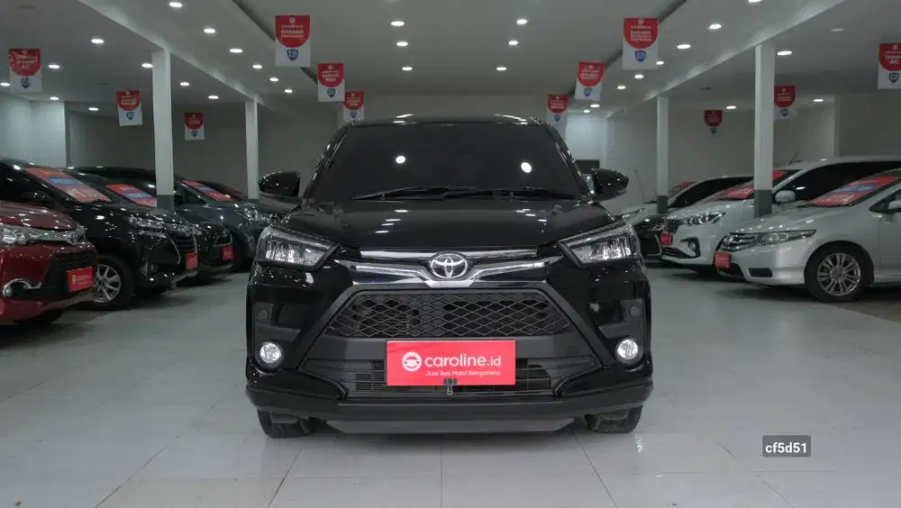 TOYOTA RAIZE G TURBO CVT 1.0 AT 2022 HITAM