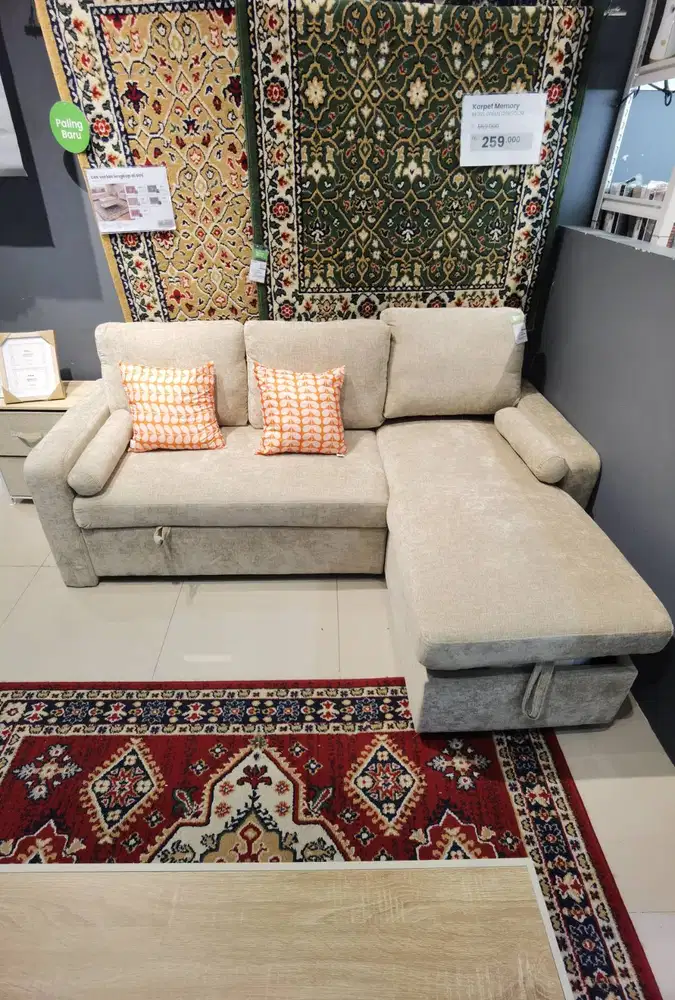 SOFA L STORAGE MULTIFUNGSI