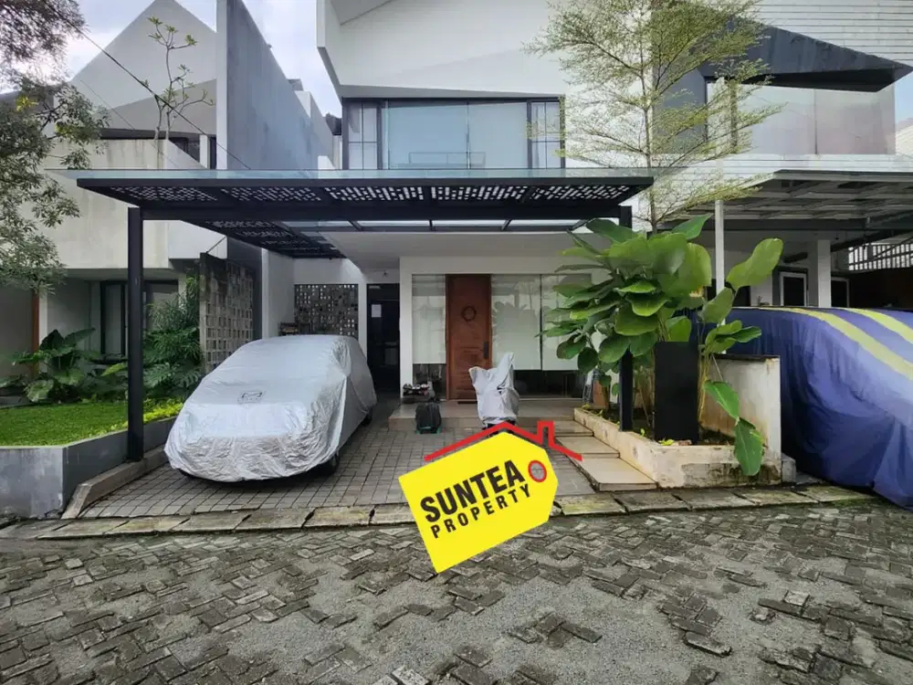 Modern Minimalis Townhouse Dalam Private Cluster di Bintaro Jakarta Selatan