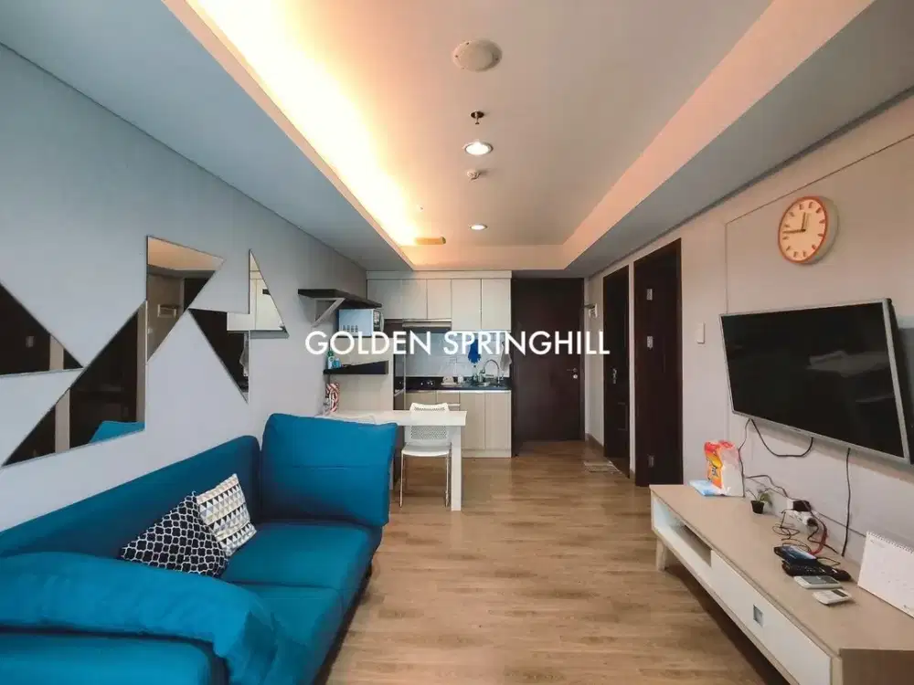 Disewakan Dan Dijual Apartemen Springhill Terrace Tower Oakwood Type 2BR Furnish