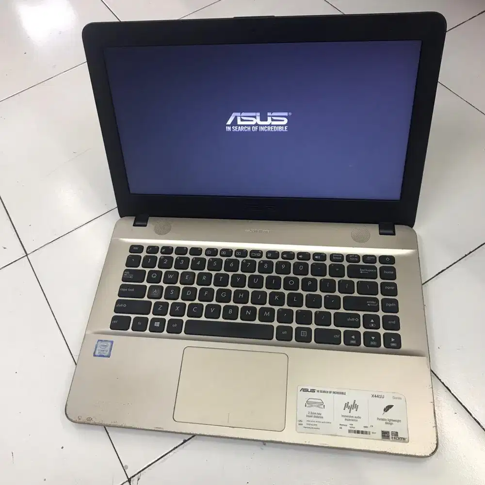 Jual BU Cepat Laptop Pelajar Sekolah Kuliah Kerja Asus X441U Core i3