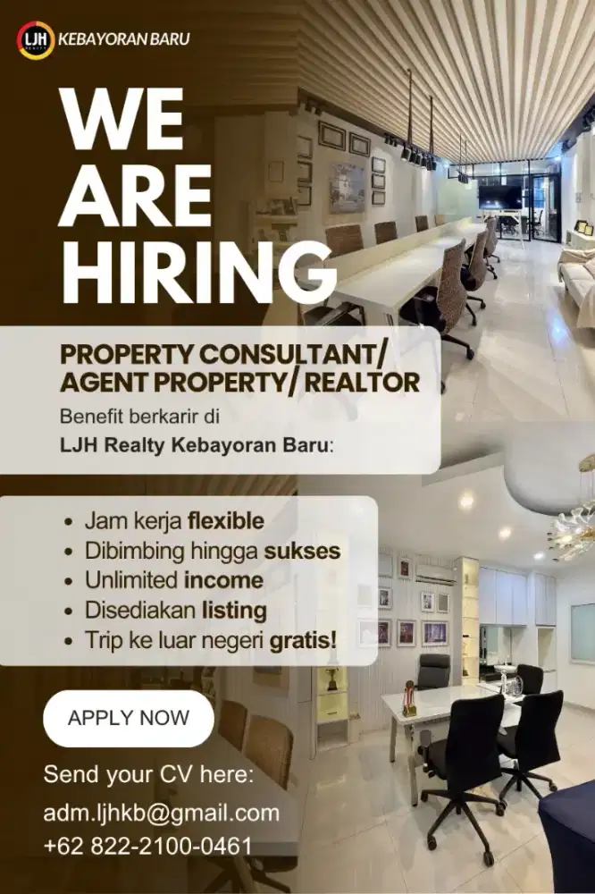 Di butuh kan Agent Property