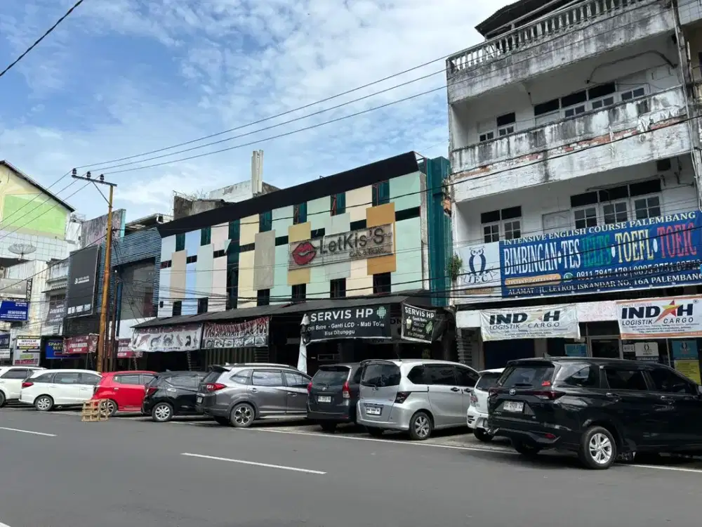 DIJUAL 3 UNIT RUKO JALAN LETKOL ISKANDAR DEKAT IP MALL PALEMBANG