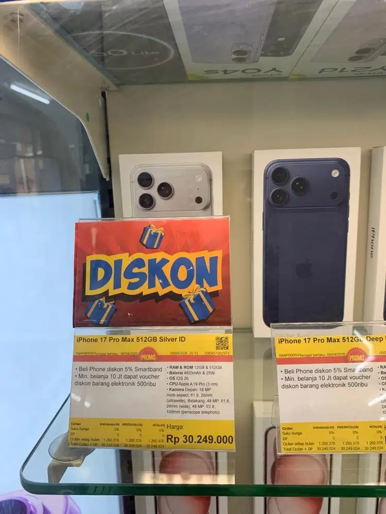 iPhone 17 Pro Max 512GB Silver