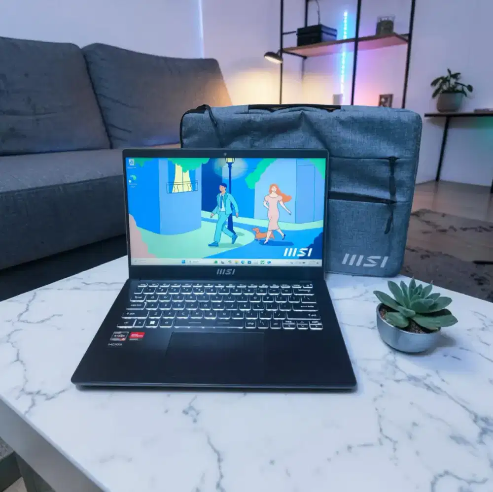 MSI Modern 14 5M MULUS LIKE NEW 
 [RAM 16GB/SSD 512Gb]