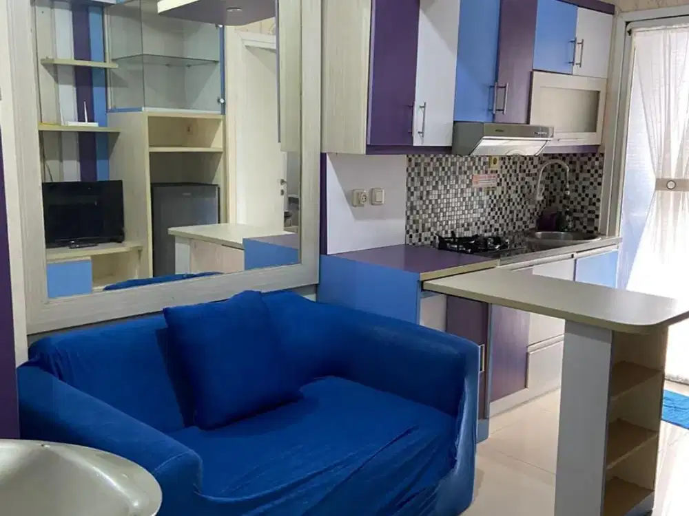 Apartment siap huni green pramuka residence unit 2 BR full furnished baca deskripsi