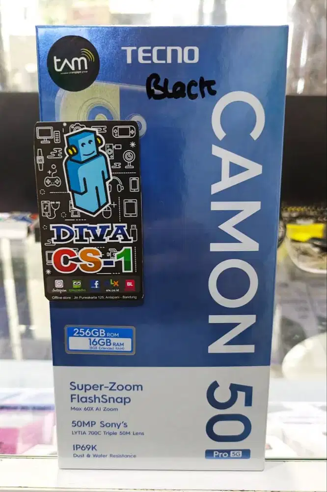 Tecno Camon 50 Pro 5G Dimensity 7400 Ultimate Ram 8Gb Storage 256Gb C