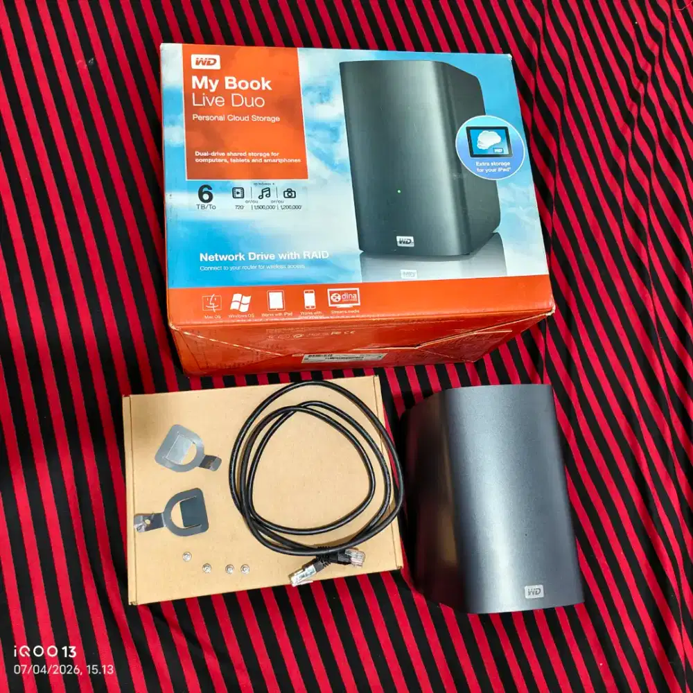 NAS WD My Book Live Duo (Network Attached Storage)