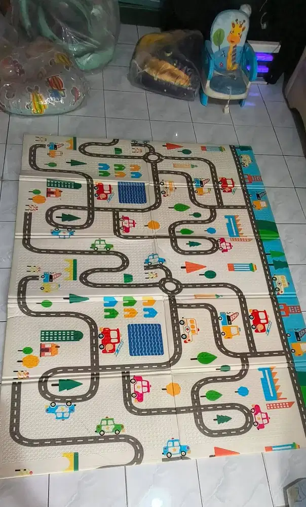 Playmat/tiker main anak