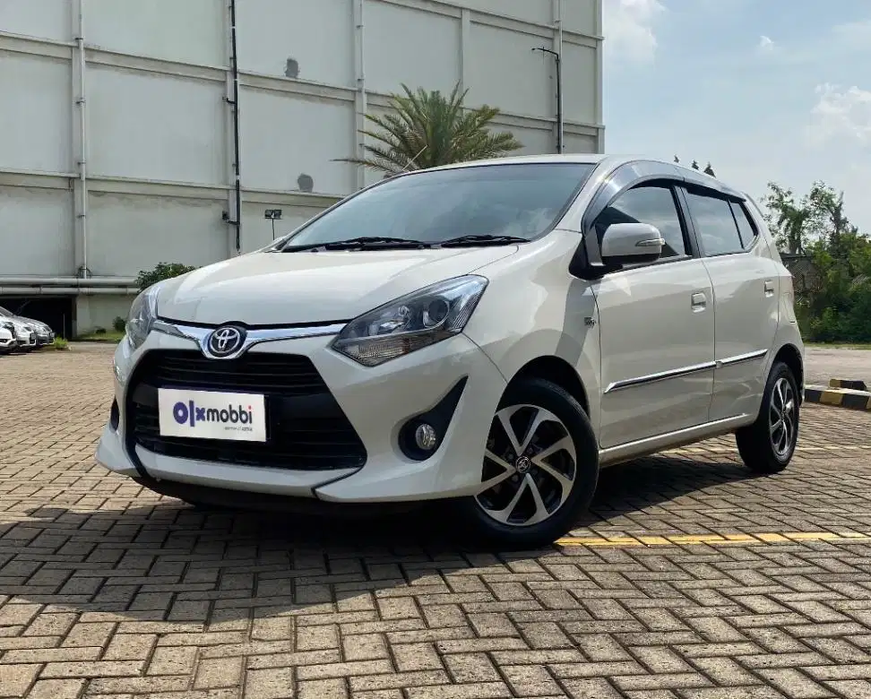 TDP 7,JT, Toyota Agya 1.2 G Bensin-AT Putih 2019