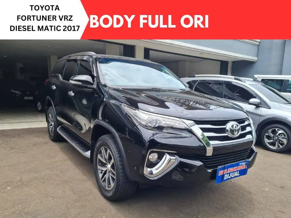 DP MURAH Toyota Fortuner VRZ Diesel MATIC 2017