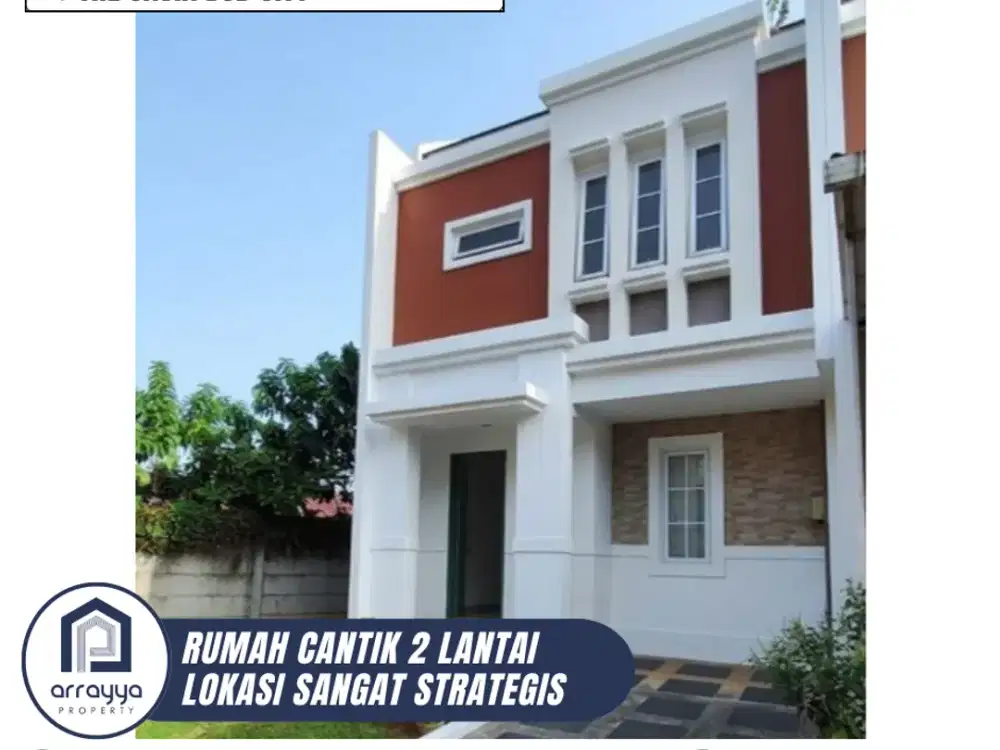 DIJUAL RUMAH CANTIK DI LOKASI YANG STRATEGIS DI THE SAVIA BSD CITY (ENB381)