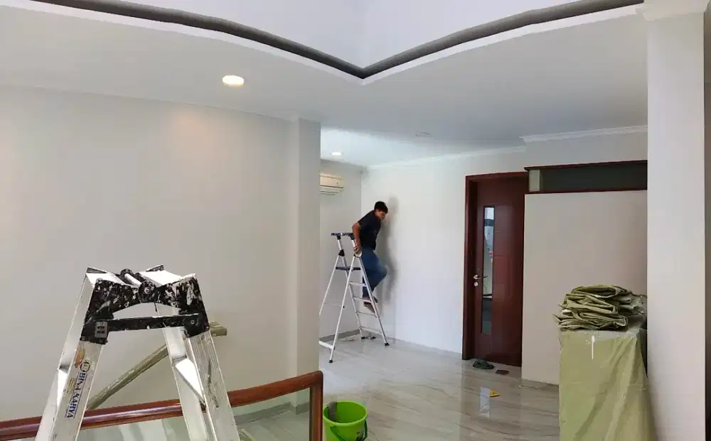 Jasa dan bahan cat rumah