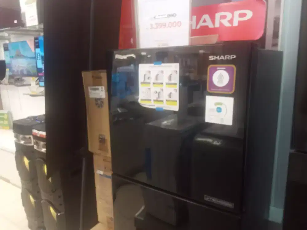 Kulkas sharp dua pintu