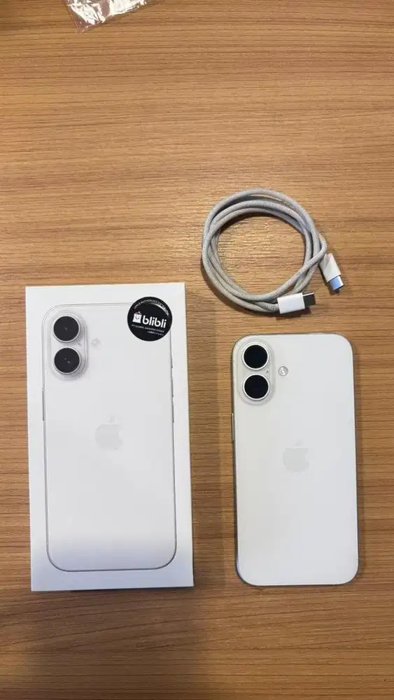 Iphone 16 256gb White (ex IBOX ON GARANSI)