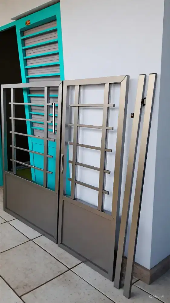 Jual segera pagar stainless minimalis