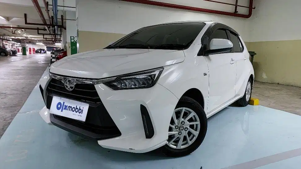 TDP 8,JT, Toyota Agya 1.2 G Bensin-AT Merah 2023