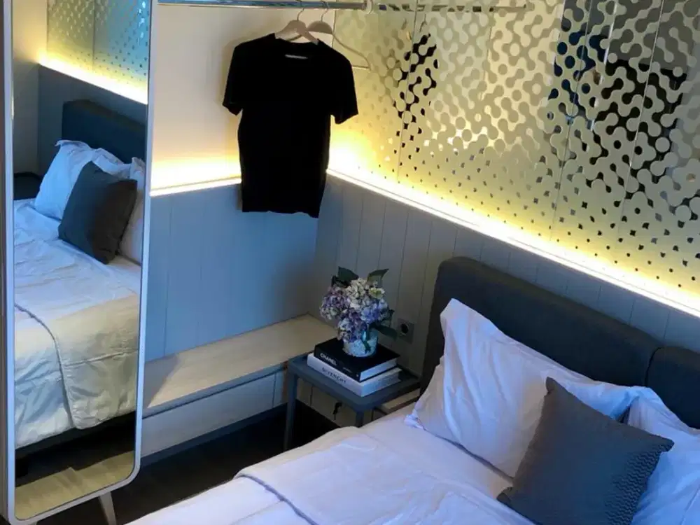 DISEWA APARTEMEN STUDIO DI SEDAYU CITY TOWER MELBOURNE LT 21