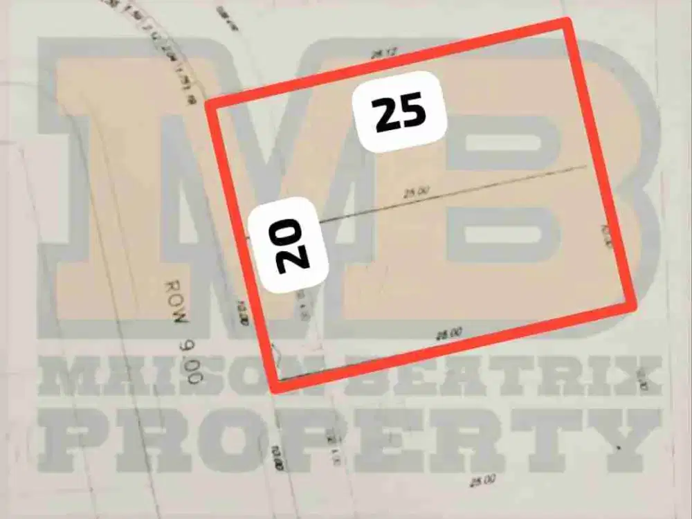 DIJUAL KAVLING BADAN DEKAT DG JALAN UTAMA, NUSALOKA BSD