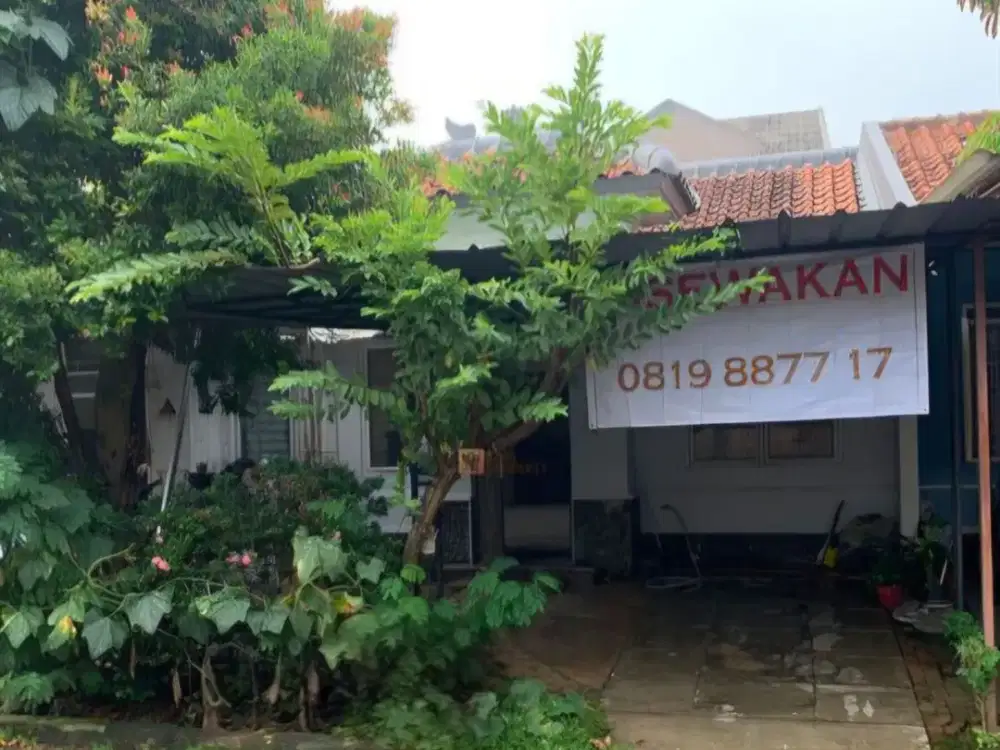Disewa Minimal 2 Tahun Rumah Asri Taman Ubud Loka Lippo Karawaci, 5 Menit ke Lippo Mall Karawaci & Siloam Hospitals, Pasar Modern Lippo Karawaci, UPH