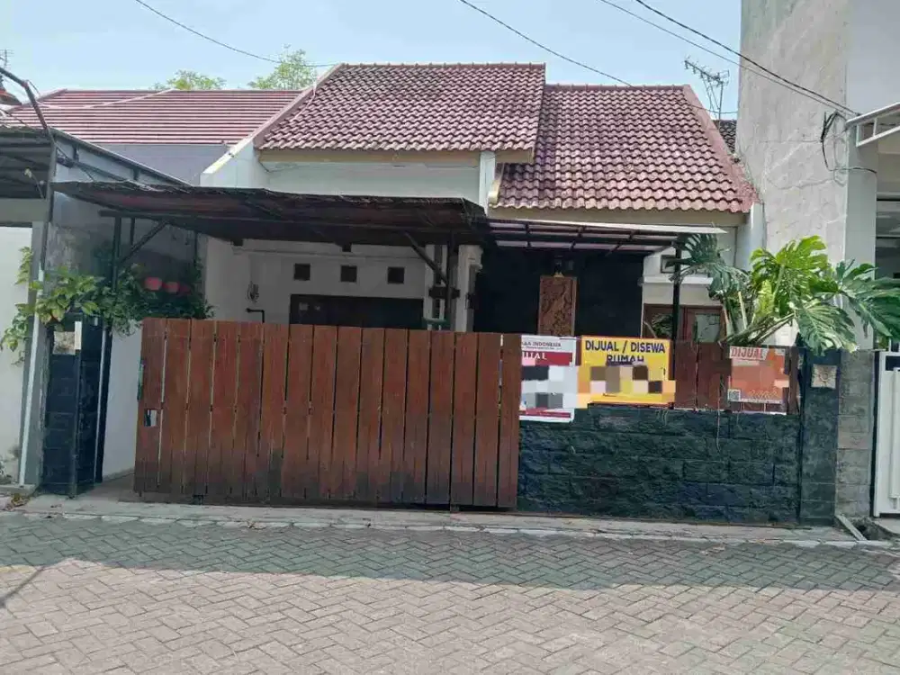 DIJUAL RUMAH KENDALSARI PRATAMA SEBELAH PERUM NIRWANA EKSEKUTIF DEKAT MERR