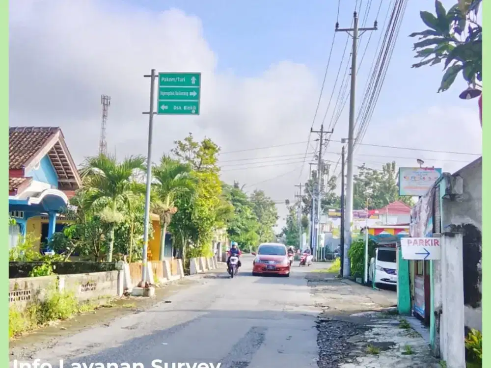 Tanah Jogja Dekat Pasar Rejodani 3 Menit JL Palagan