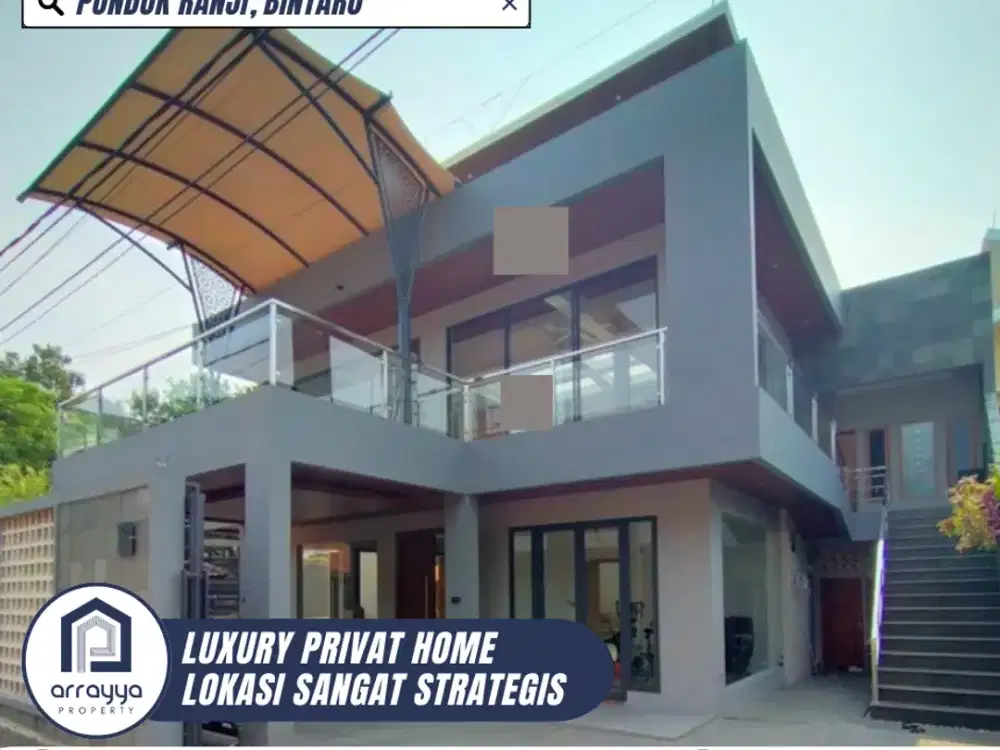 FOR SALE! LUXURY PRIVAT HOME OFFICE DI PONDOK RANJI BINTARO (EN668)