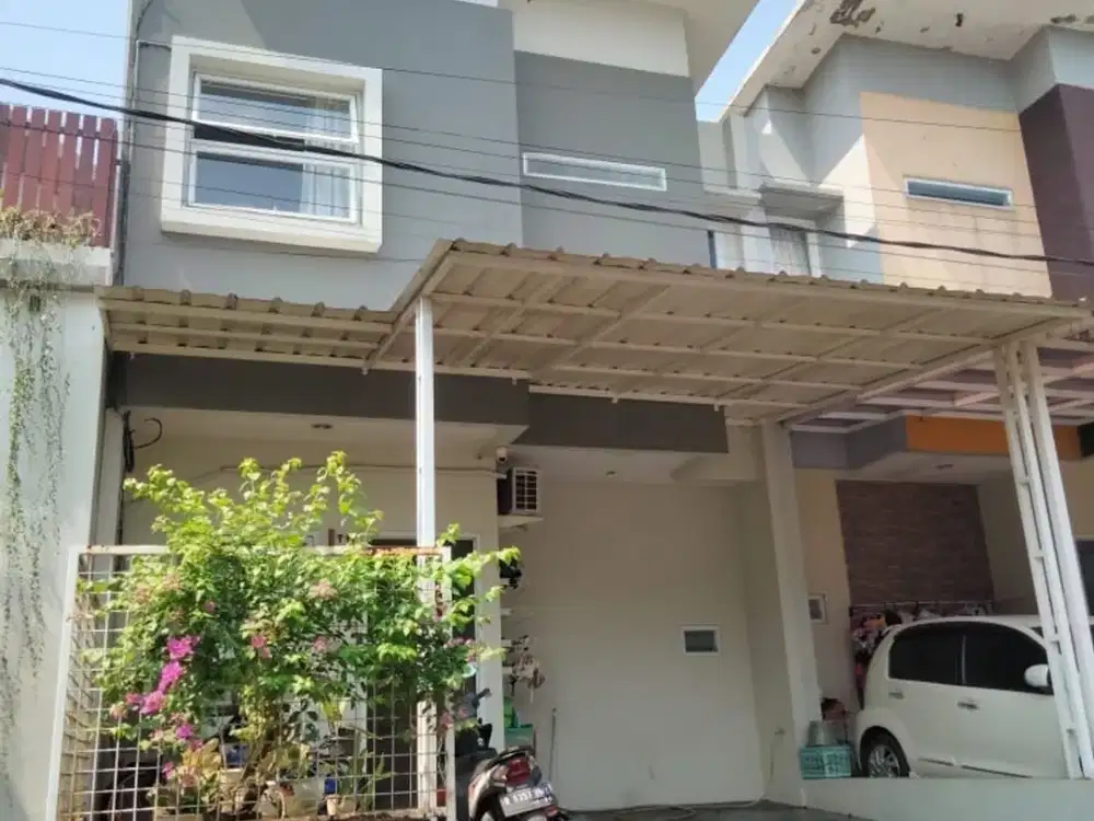 Rumah 2 Lantai SHM 6 Menit ke RS.Permata Pamulang Bebas Banjir J-44113