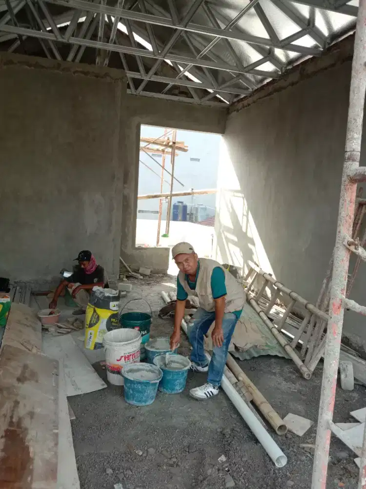 Renopasi rumah pemasangan pipa air,gali batu pondasi,pemasangan kaca,