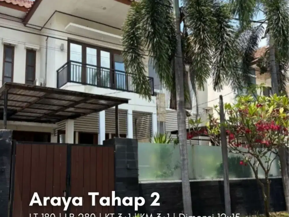 Rumah Araya Tahap 2, Strategis, Siap Huni