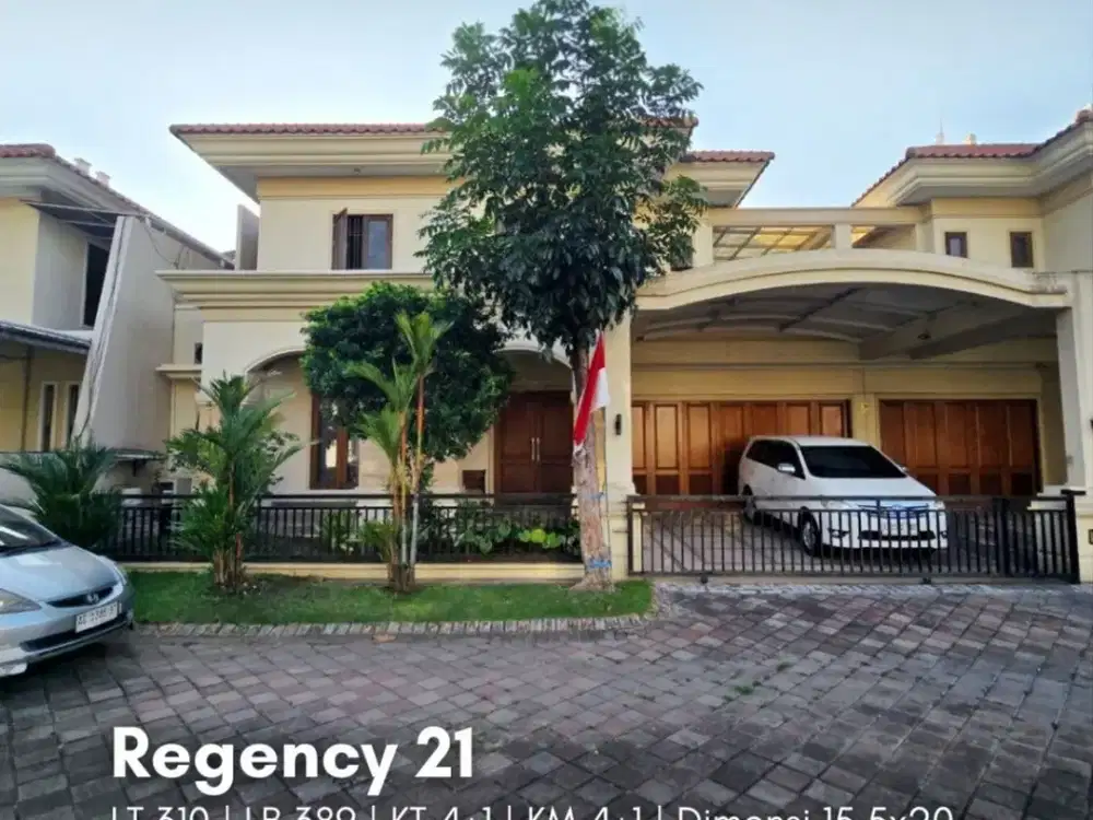 Rumah Regency 21, Strategis, Hadap Barat