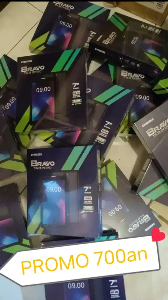 TABLET EVERCOSS BRAVO 3/32 4G PROMO MURMER