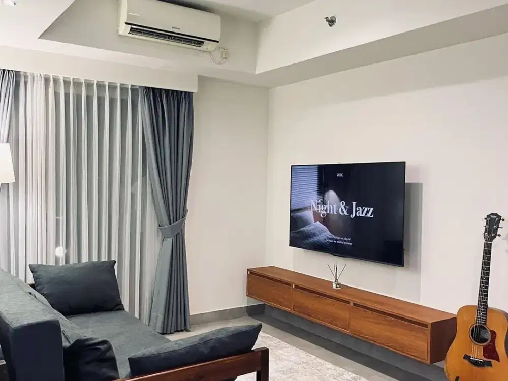 Apartemen The Wave Rasuna Kuningan Tower Coral Lantai 2 uk. 60m Full Furnished Bagus, murah