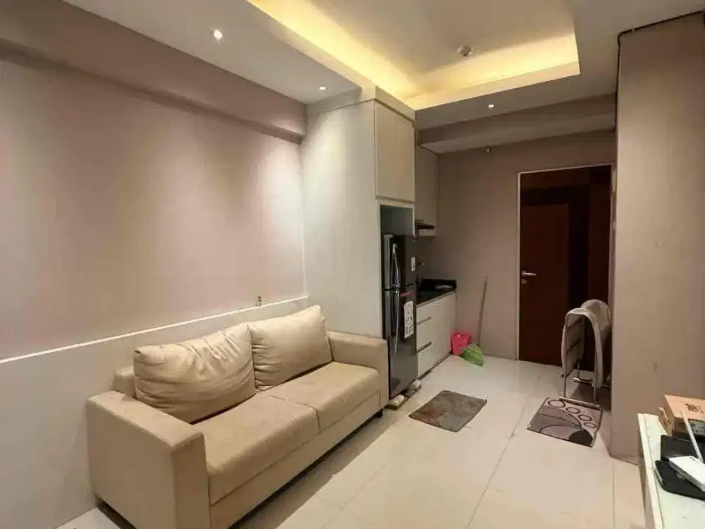 Full furnish interior bagus‼️Apartemen Gunawangsa merr 2BR luas 47 m2