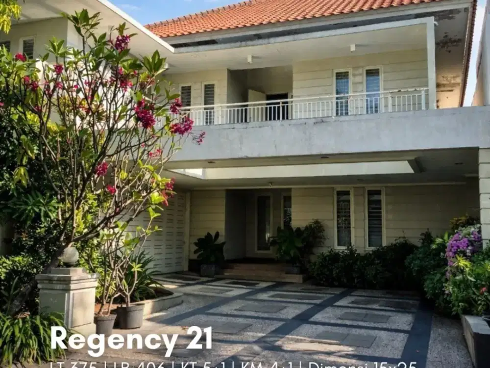 Rumah Regency 21, Siap Huni, Furnish, SHM on hand