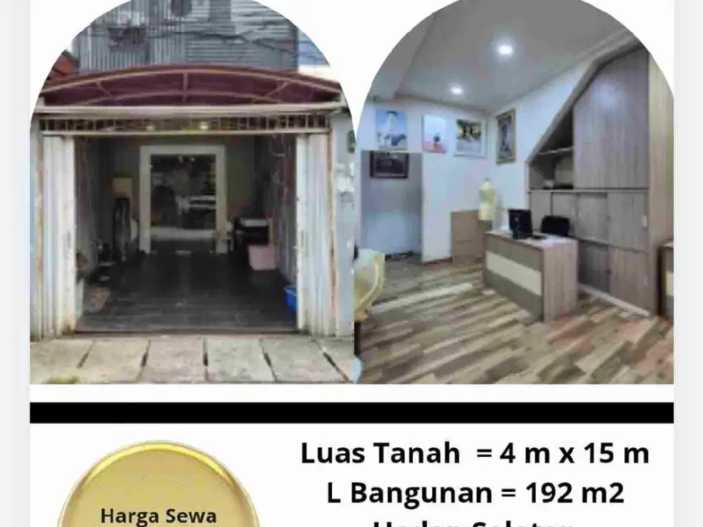 Disewakan Ruko 4 Lantai Mangga Besar Jakarta Barat Strategis jalan lebar