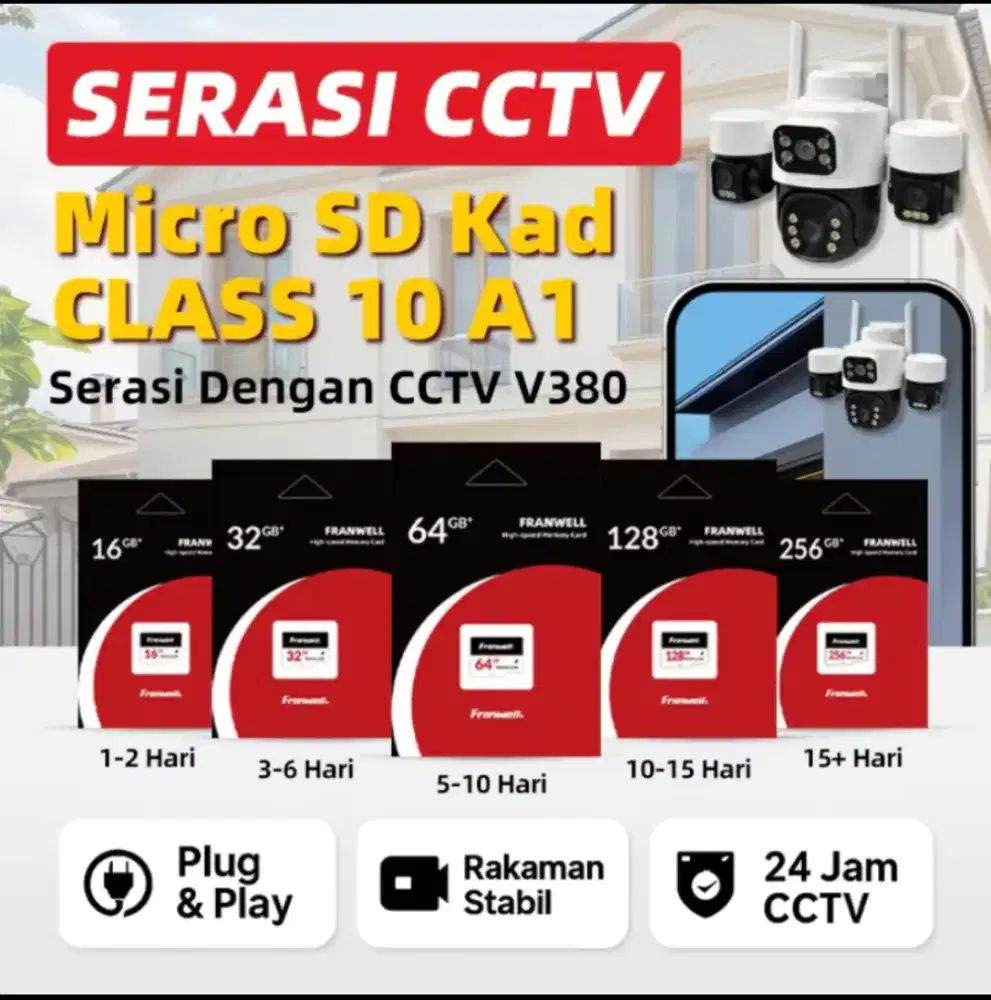 Kartu memori franwell ORiginal high speed