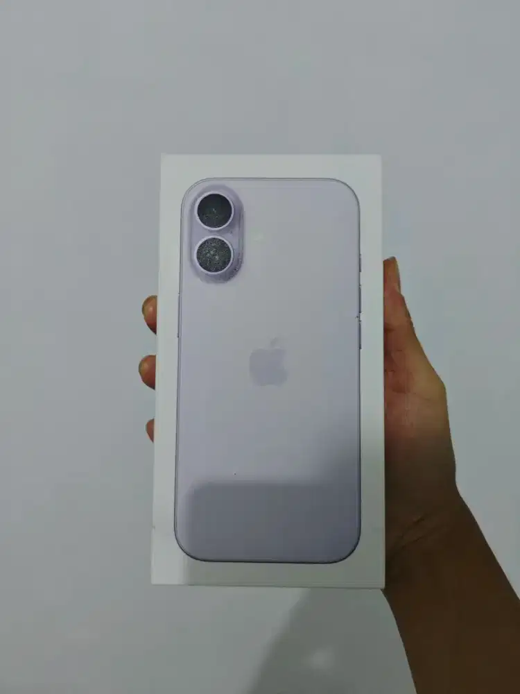 iPhone 17 256gb new, lavender 
New segel, garansi resmi Indonesia