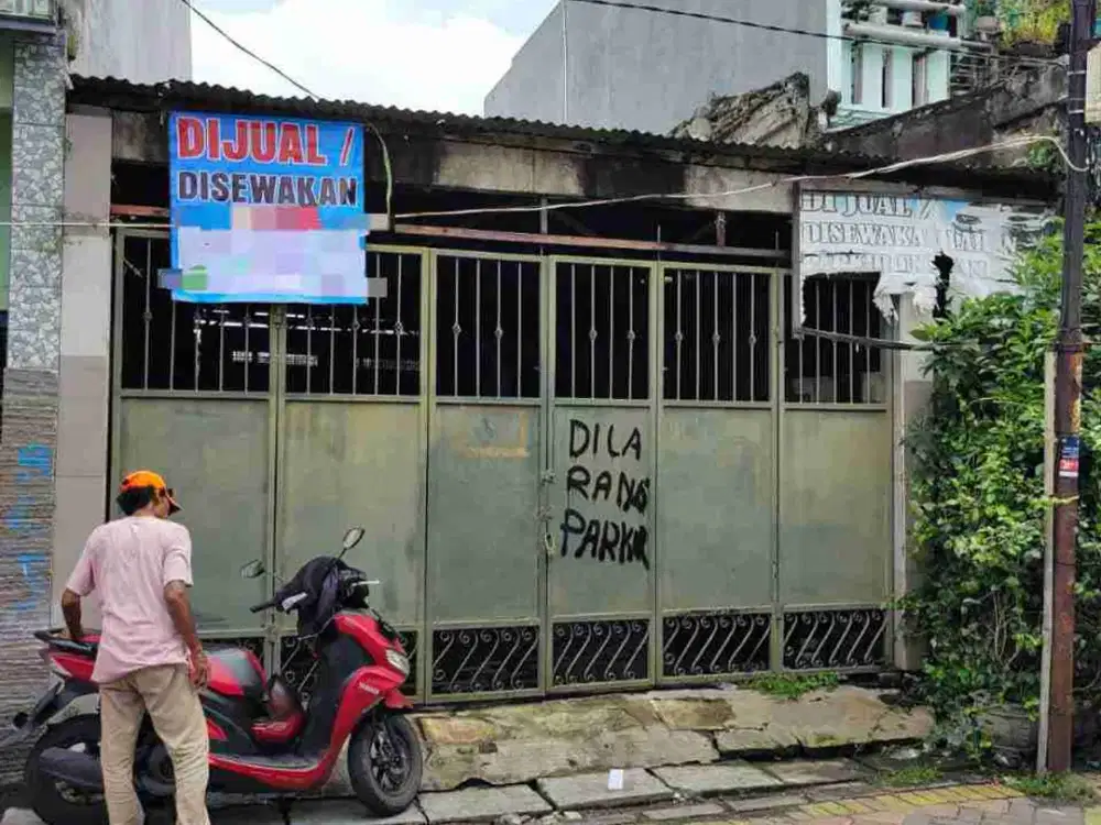 4JT-AN/Mtr SHM‼️RUMAH HITUNG TANAH BULAK RUKEM TIMUR DEKAT KENJERAN